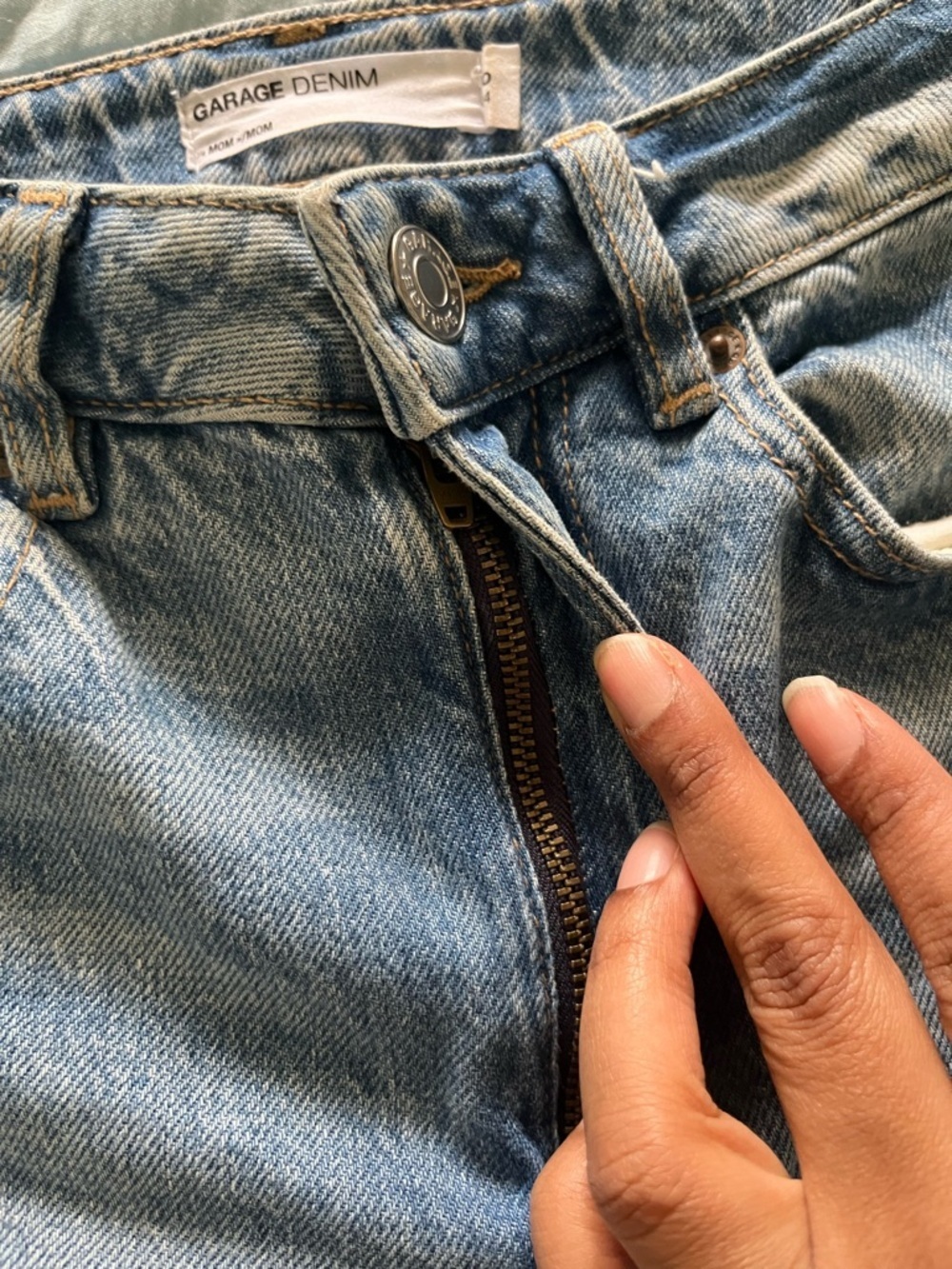 Garage High Rise Women’s Jeans - Light Blue - Picture 8 of 8